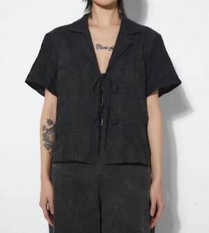 NEW RITA ROW doreen top in vintage black